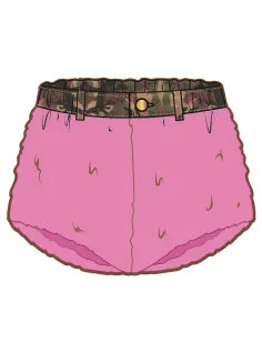 Shorts pelliccia