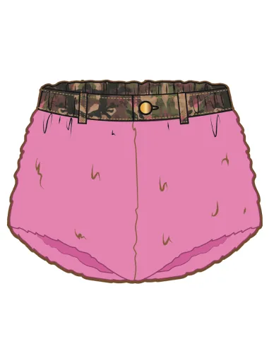Shorts pelliccia