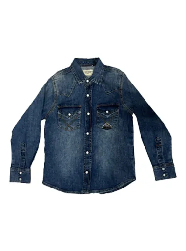 Camicia denim stretch