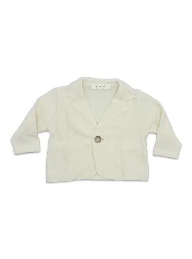 WARM COTTON JACKET FIORILE IVORY - FIORILE