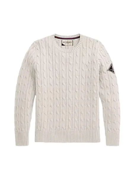 Braided sweater