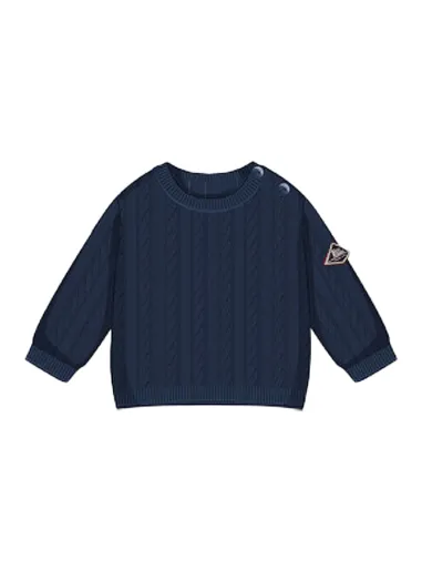Maglia trecce cotone
