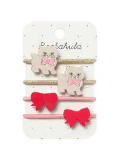 Elastici capelli gattini e papillon