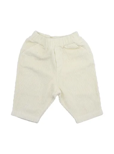 WARM COTTON CREW NECK FIORILE IVORY - FIORILE