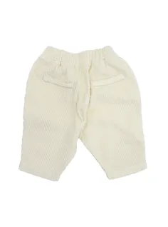 PANTALONE Velluto 2000 righe Avorio 2