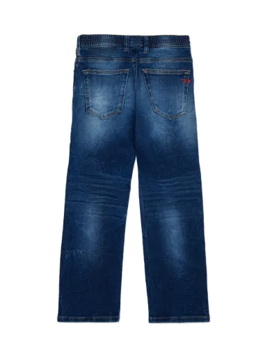 Stretch sweatshirt jeans trousers