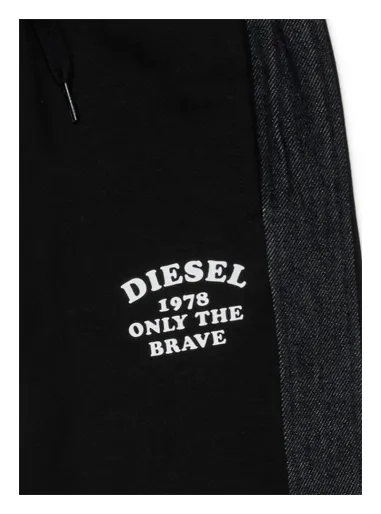 Pantalone felpa con bande