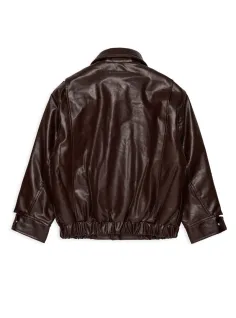 Faux leather jacket 2