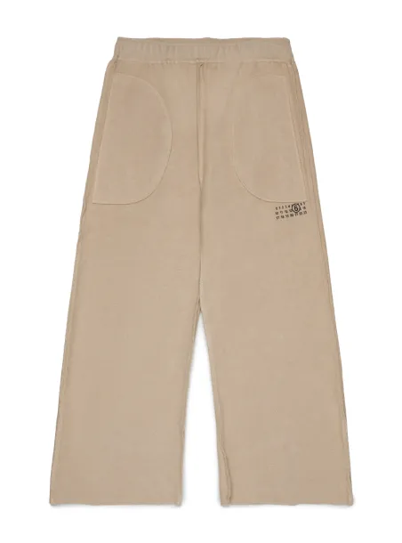 Reversed sweatshirt trousers