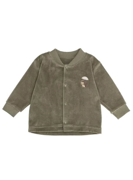 Chenille cardigan