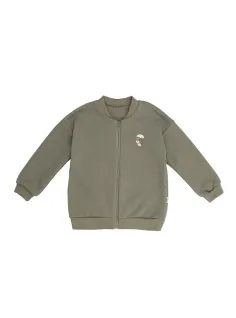 Cardigan felpa con zip