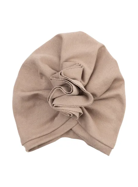 Ruffled Turban Cap
