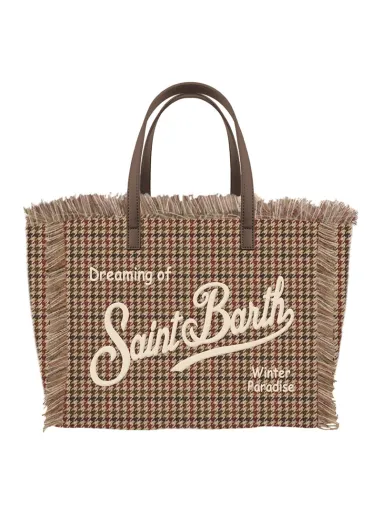 Borsa colette wool pied de poule