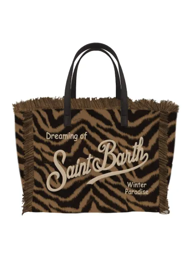 Colette Felt Zebra Bag 18