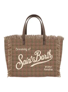 Vanity mini wool Houndstooth