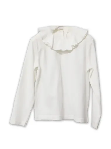 ROUND NECK T-SHIRT FIORILE WHITE - FIORILE