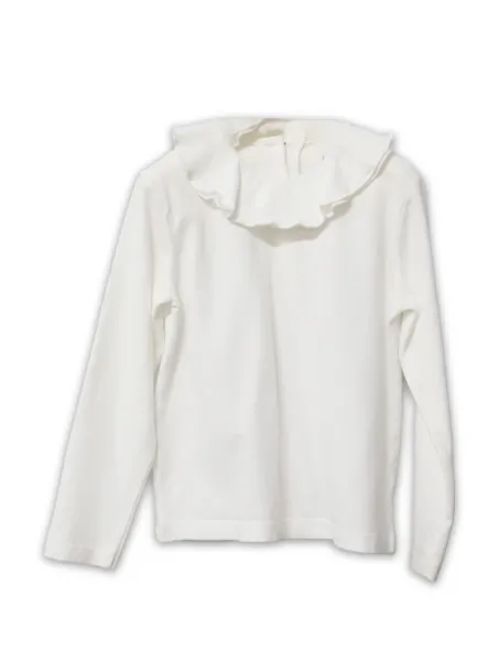 T-SHIRT COLLO TONDO  BIANCO