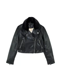 GIUBBOTTO CHIODO NERO