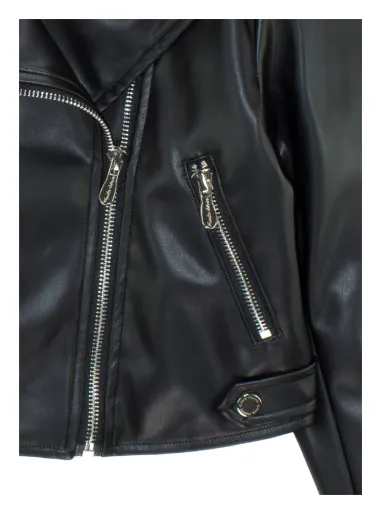 GIUBBOTTO CHIODO NERO