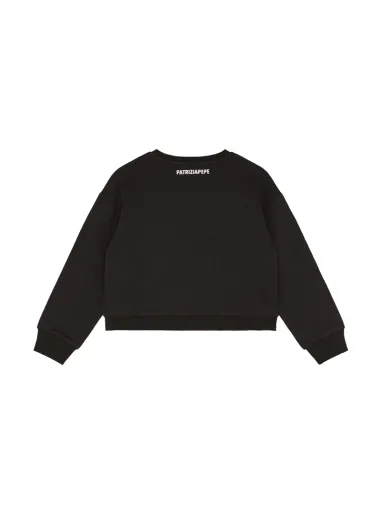 SWEATSHIRT  BLACK - PATRIZIA PEPE
