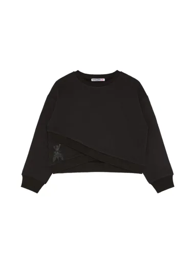 SWEATSHIRT  BLACK - PATRIZIA PEPE
