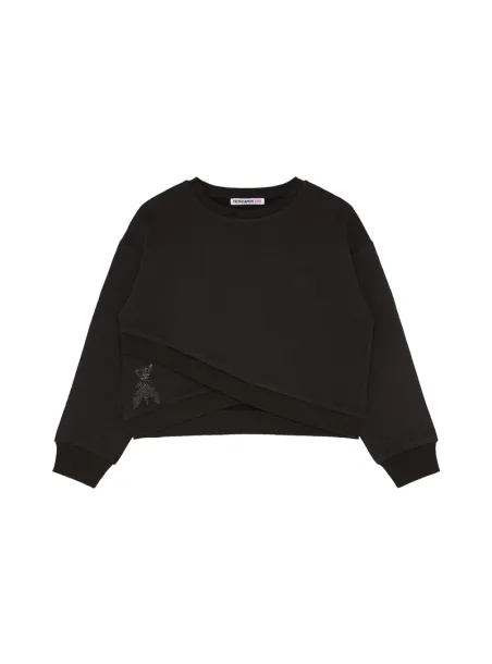 SWEATSHIRT  BLACK - PATRIZIA PEPE