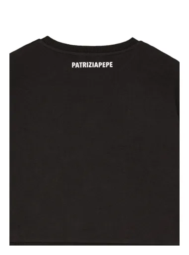 SWEATSHIRT  BLACK - PATRIZIA PEPE