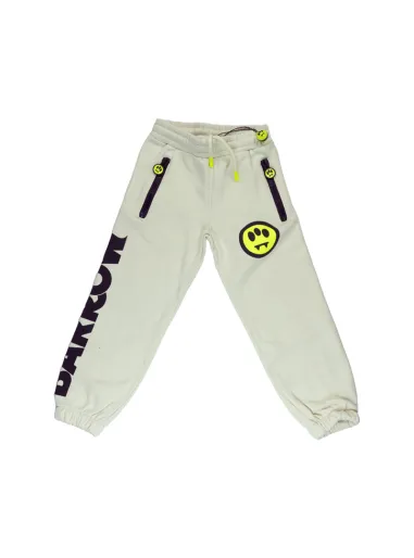 SWEATPANTS JUNIOR UNISEX CREAM - BARROW KIDS