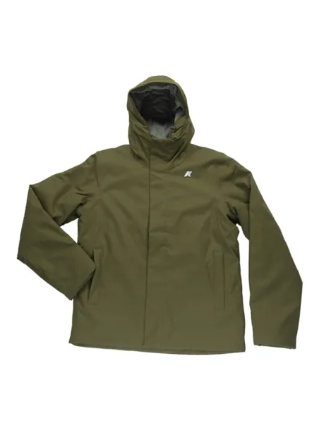 MARMOT INTERNAL DOUBLE JACKET BROWN C-BEIGE G  P. JACKO TWILL  - K-WAY