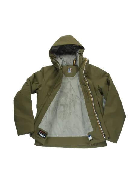 MARMOT INTERNAL DOUBLE JACKET BROWN C-BEIGE G  P. JACKO TWILL  - K-WAY