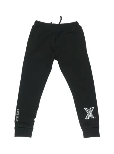 BLACK SWEATPANTS - DSQUARED