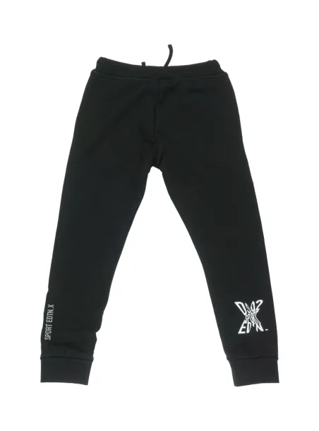 PANTALONE FELPA NERO