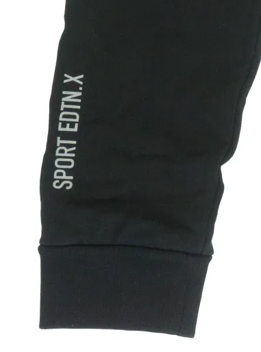 PANTALONE FELPA NERO