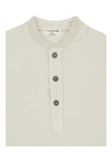 KOREAN SHIRT OATMEAL - 1+ IN THE FAMILY