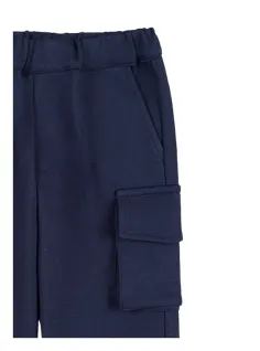 PANTALONE CARGO CON TASCONI BLU 2