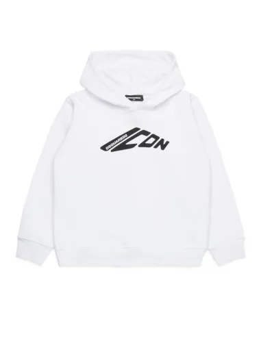 WHITE SWEATER - DSQUARED