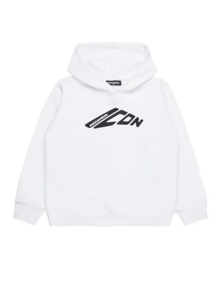 WHITE SWEATER - DSQUARED