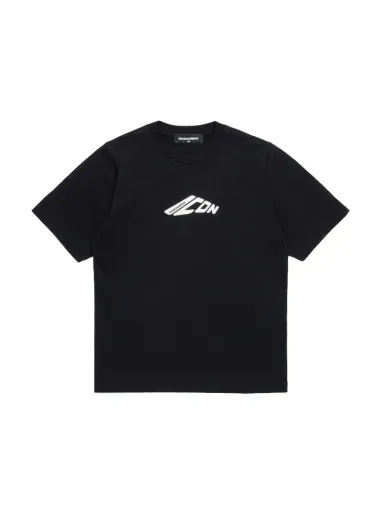 BLACK T-SHIRT - DSQUARED