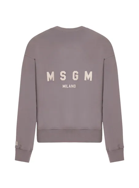 FELPA GIROCOLLO GRIGIO PIOMBO