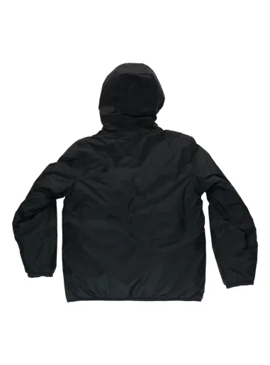 INTERNAL BEAR JACKET Ecru-Black Pure  P. LE VRAI 3.0 CLAUDE - K-WAY
