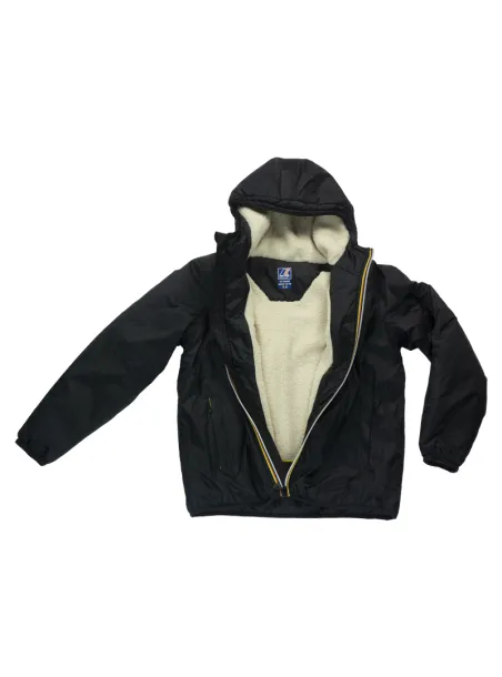 INTERNAL BEAR JACKET Ecru-Black Pure  P. LE VRAI 3.0 CLAUDE - K-WAY