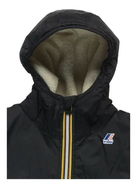 INTERNAL BEAR JACKET Ecru-Black Pure  P. LE VRAI 3.0 CLAUDE - K-WAY