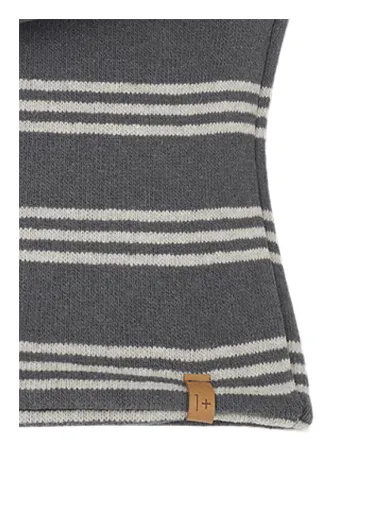 NECK WARMER GREY - 1+ IN THE FAMILY