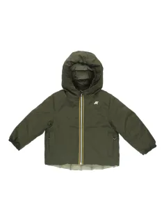 DOUBLE JACKET BROWN GREENISH - BEIGE GREY  P. JACK ST THERMO - K-WAY