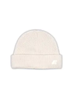 HEADPHONES WHITE GARDENIA MELANGE  P. BRICE CARDIGAN STITCH  - K-WAY