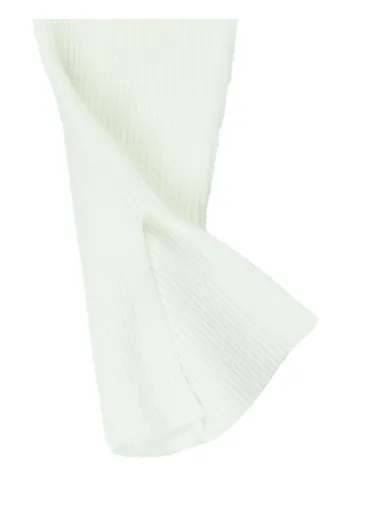 RIBBED SWEATER MILK - MANILA GRACE