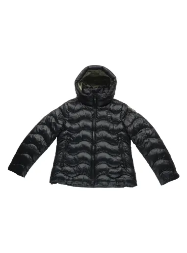 ECO FEATHER DOWN JACKET  BLACK/BEIGE - BLAUER