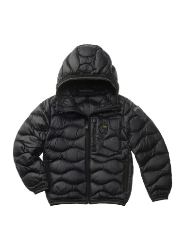 90/10 DOWN JACKET  BLACK - BLAUER