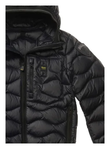 90/10 DOWN JACKET  BLACK - BLAUER
