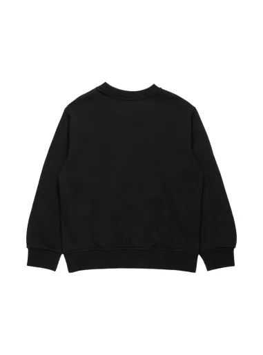 Oversized crew neck sweatshirt